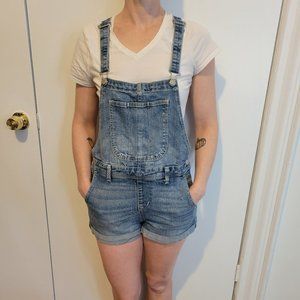 Old Navy Denim Overall Shorts